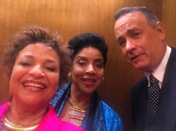 Debbie Allen, Phylicia Rashad and Tom Hanks