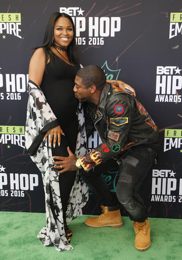 DJ Holiday and wife Ebony