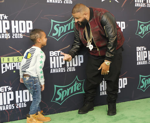 DJ Khaled and Consequence's son