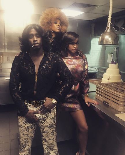 Diddy, June Ambrose, Cassie