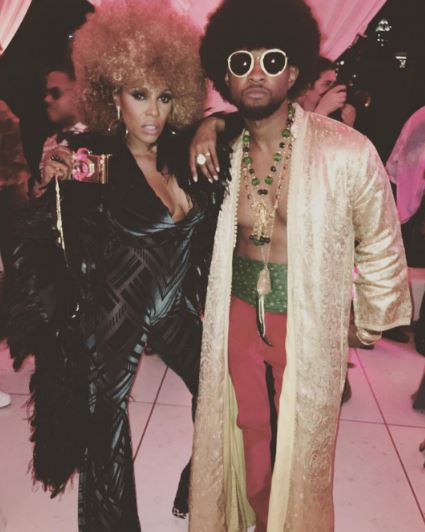 June Ambrose and Usher