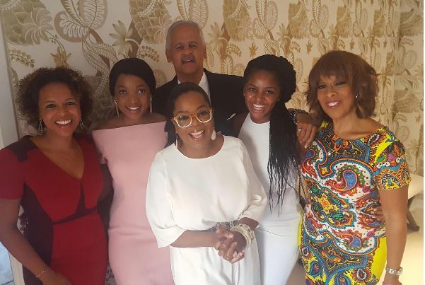 Oprah, Stedman Graham, Gayle King and their friends