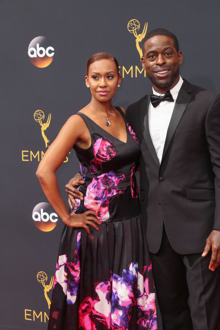 Sterling K. Brown and wife Michelle
