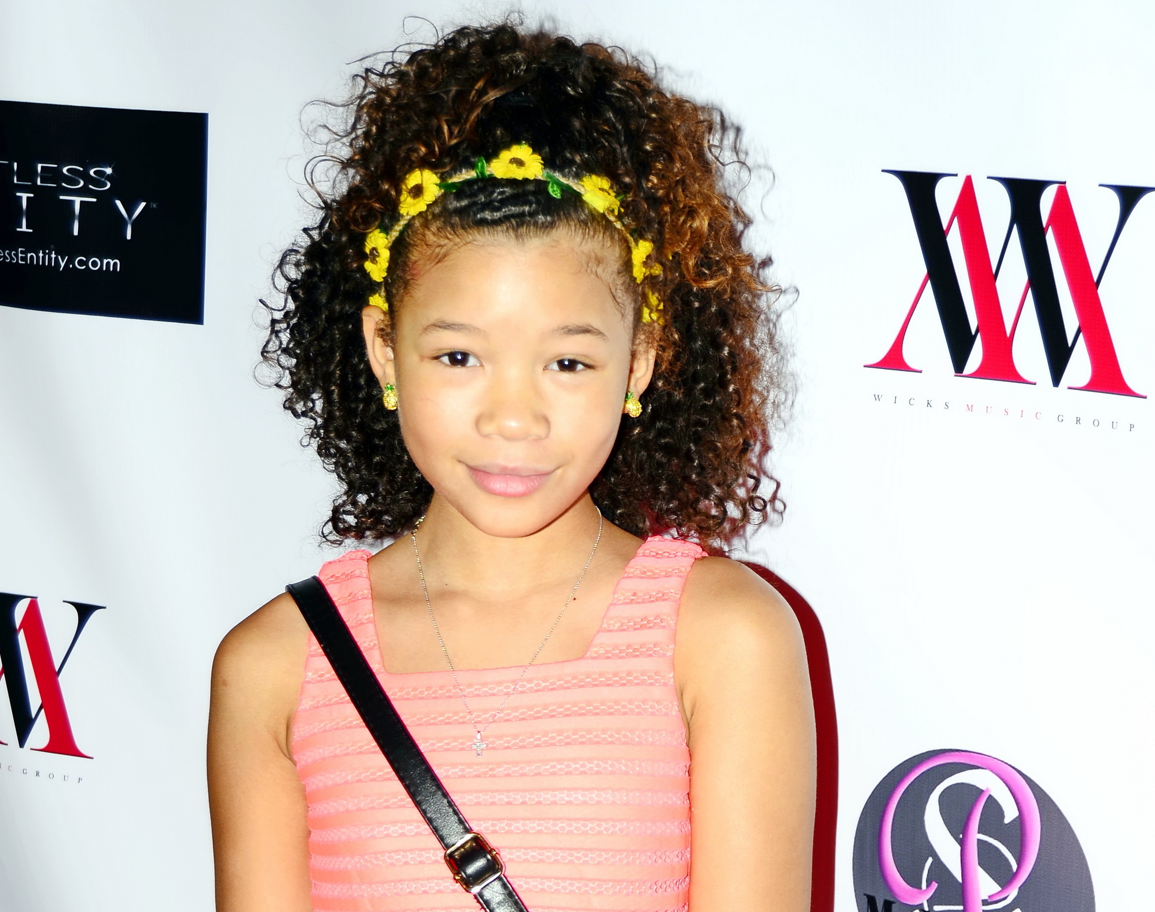 10/27/2015 - Storm Reid - Greg Marks' "Too Late" Single Video Release Party at the Eleven Studios in Glendale - The Eleven Studios, 671 W Broadway #104 - Glendale, CA, USA - Keywords: The Eleven Studio, Greg Marks, recording artists, Too Late, hip hop, music, celebrity, hollywood events, red carpet, arrivals Orientation: Portrait Face Count: 1 - False - Photo Credit: Sir Jones / PRPhotos.com - Contact (1-866-551-7827) - Portrait Face Count: 1