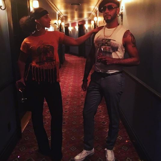 Alicia Keys and Swizz Beatz
