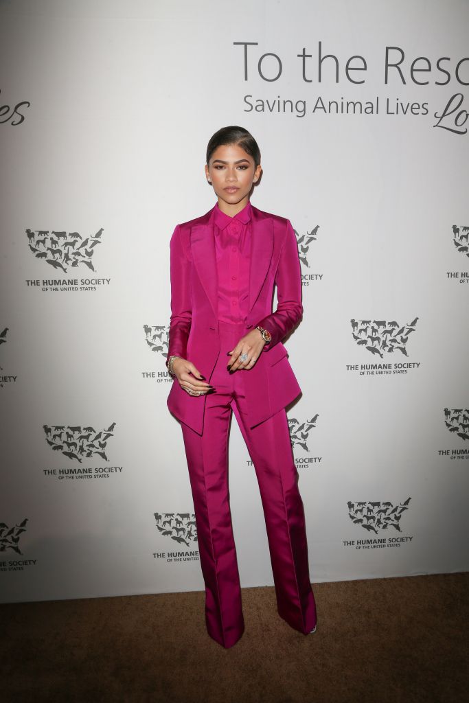 05/07/2016 - Zendaya - 2016 United States Humane Society "To the Rescue!" Benefit in Los Angeles - Arrivals - Paramount Studios - Hollywood, CA, USA - Keywords: Vertical, Picture, People, Person, Celebrity, Celebrities, Portrait, Photography, Red Carpet Arrival, Arts Culture and Entertainment, Annual Event, Fundraiser, Fundraising, Charity, Benefit, Humane Society of the United States, SPCA, PETA, Pets, Animal, Los Angeles, California Orientation: Portrait Face Count: 1 - False - Photo Credit: PRPhotos.com - Contact (1-866-551-7827) - Portrait Face Count: 1