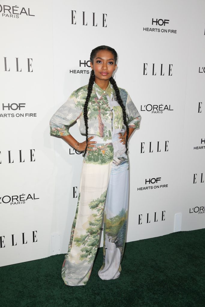 10/24/2016 - Yara Shahidi - 23rd Annual ELLE Women in Hollywood Awards - Arrivals - Four Seasons Hotel Los Angeles at Beverly Hills, 300 S Doheny Drive - Los Angeles, CA, USA - Keywords: Vertical, Annual Event, Person, People, Topics, Beverly Hills, California, Award, Fashion, Red Carpet Event, Arts Culture and Entertainment, Attending, Celebrities, Topix, Bestof, Celebrity Orientation: Portrait Face Count: 1 - False - Photo Credit: PRPhotos.com - Contact (1-866-551-7827) - Portrait Face Count: 1