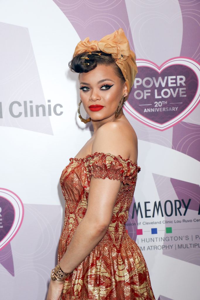 05/21/2016 - Andra Day - Keep Memory Alive's 20th Annual "Power of Love" Gala - Arrivals - MGM Grand Garden Arena - Las Vegas, NV, USA - Keywords: Vertical, Attending, Photography, Portrait, Arts Culture and Entertainment, Arrival, Celebrities, Celebrity, Person, People, Celebration, Party, Social Event, Nevada Orientation: Portrait Face Count: 1 - False - Photo Credit: PRN / PRPhotos.com - Contact (1-866-551-7827) - Portrait Face Count: 1