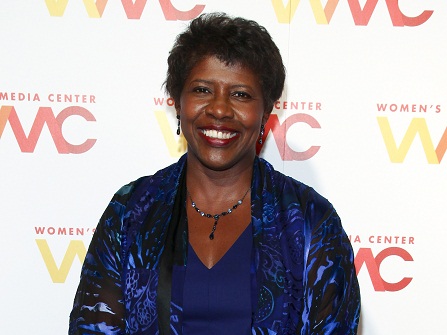 FILE - In this Nov. 5, 2015 file photo, "NewsHour" co-anchor Gwen Ifill attends The Women's Media Center 2015 Women's Media Awards in New York. Ifill died on Monday, Nov. 14, 2016, of cancer, PBS said. She was 61. (Photo by Andy Kropa/Invision/AP, File)