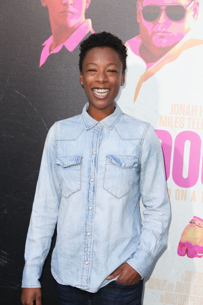 08/15/2016 - Samira Wiley - "War Dogs" Los Angeles Premiere - Arrivals - TCL Chinese 6 Theatre - Hollywood, CA, USA - Keywords: Vertical, Comedy, Drama, War, David Packouz, Efraim Diveroli, Green Hat Films, The Mark Gordon Company, Movie Premiere, Red Carpet Event, Arrival, Attending, People, Person, Portrait, Photography, Film Industry, Arts Culture and Entertainment, Celebrity, Celebrities, TCL Chinese Theater, Los Angeles California Orientation: Portrait Face Count: 1 - False - Photo Credit: PRPhotos.com - Contact (1-866-551-7827) - Portrait Face Count: 1
