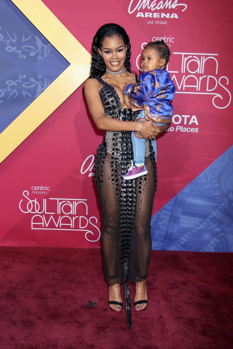 Teyana Taylor and Baby Junie