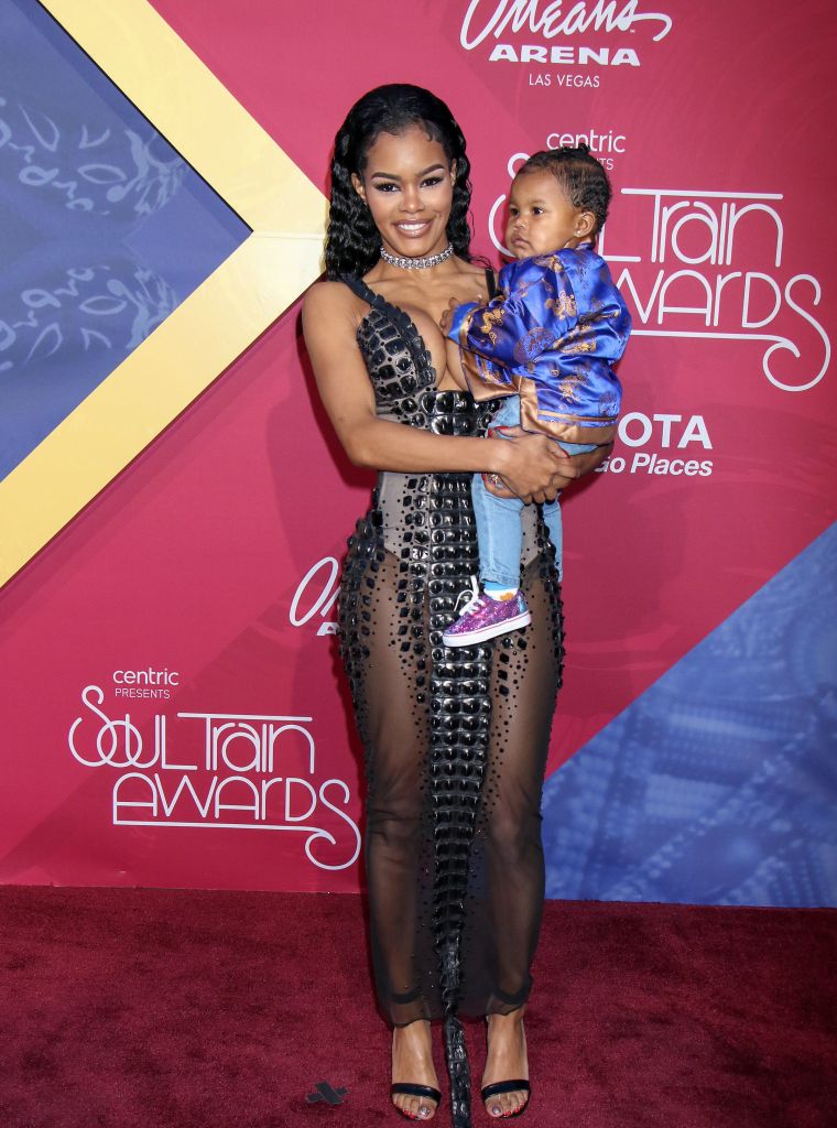 Teyana Taylor and Baby Junie