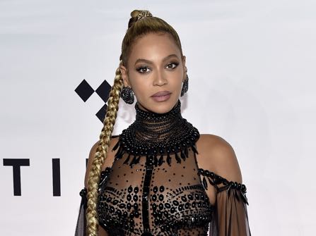 Singer Beyonce Knowles attends the Tidal X: 1015 benefit concert, hosted by Tidal and the Robin Hood Foundation, at the Barclays Center on Saturday, Oct. 15, 2016, in New York. (Photo by Evan Agostini/Invision/AP)