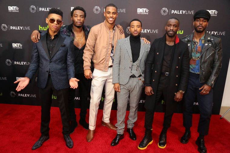 The cast of New Edition