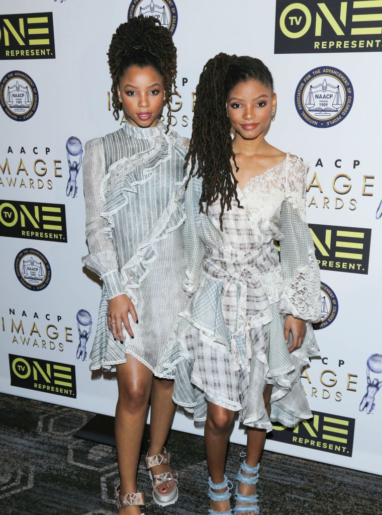 Chloe and Halle