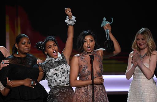 Octavia Spencer, Janelle Monae, Taraji P Henson