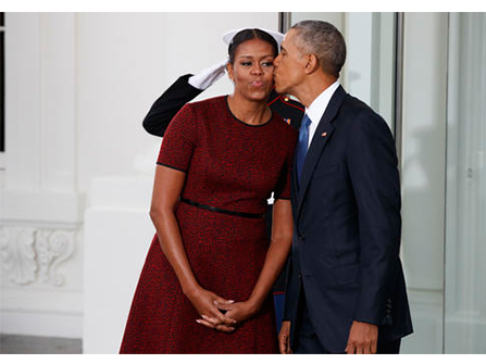 Barack and Michelle walked off into the sunset after 8 years in the White House.