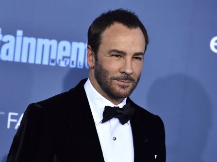 FILE - In this Dec. 11, 2016 file photo, Tom Ford arrives at the 22nd annual Critics' Choice Awards in Santa Monica, Calif. The Wynn Las Vegas hotel has stopped selling Tom Ford cosmetics and sunglasses and President-elect Donald Trump declared on television it's because of the designer's dis over dressing his wife, Melania. Trump said in an interview that aired Tuesday night, Jan. 17, 2017, on the Fox News Channel's "Fox & Friends" that hotel owner Steve Wynn "said he thought it was so terrible what Tom Ford said, that he threw his clothing out of his Las Vegas hotel." (Photo by Jordan Strauss/Invision/AP, File)