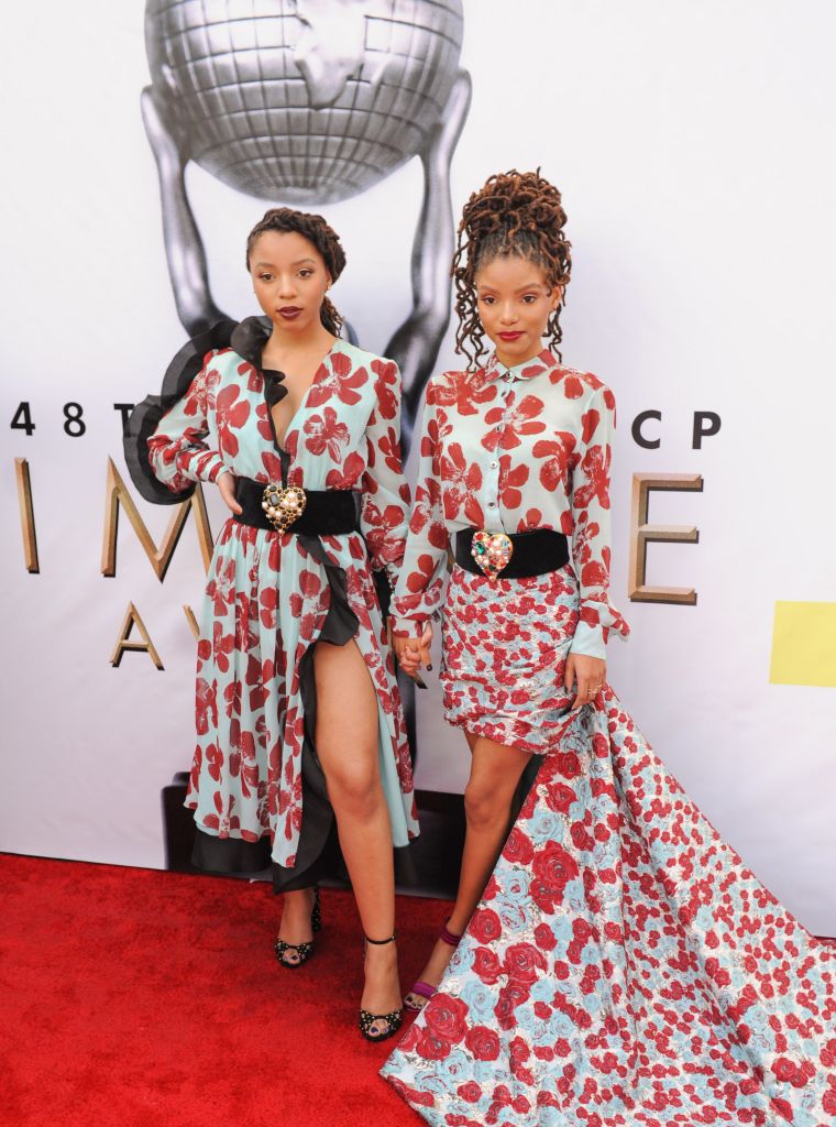 Chloe and Halle