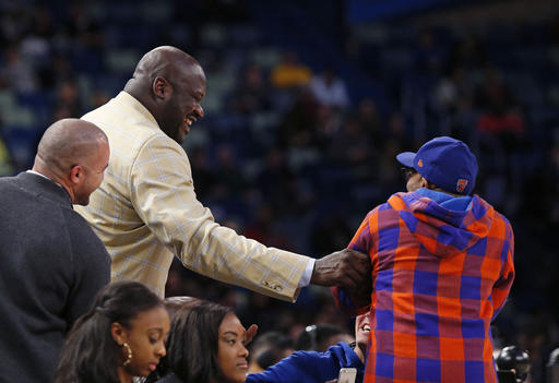 Shaq and Spike Lee