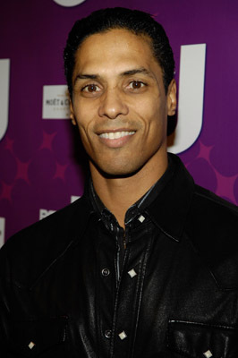 Actor Taimak Guarriello attends the premiere of BETs "Real Life Divas" at Merkato 55 on October 23, 2008 in New York City Premiere of BETs "Real Life Divas" Merkato 55 New York, NY United States October 23, 2008 Photo by Gary Gershoff/WireImage.com To license this image (56026243), contact WireImage.com