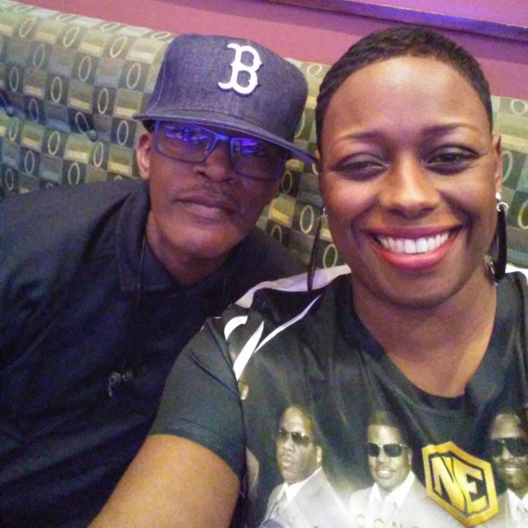 New Edition’s Brook Payne and Katrina Terrell one of the fabulous twins who make the cruise every year!