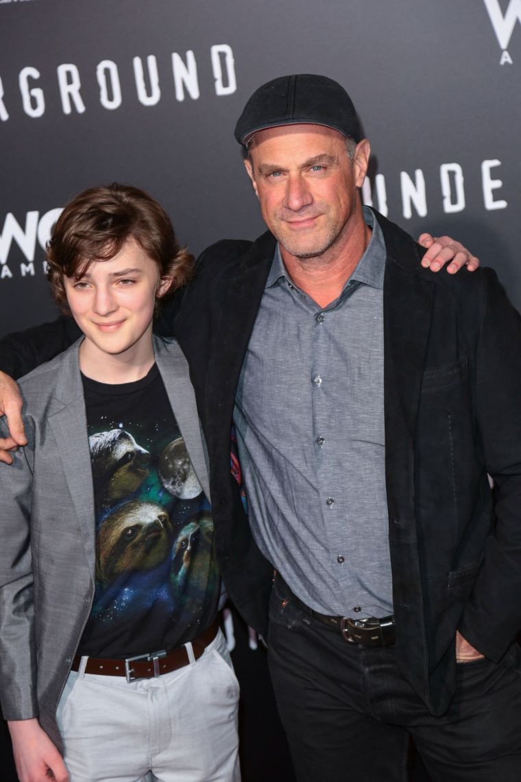 Toby Nichols and Christopher Meloni