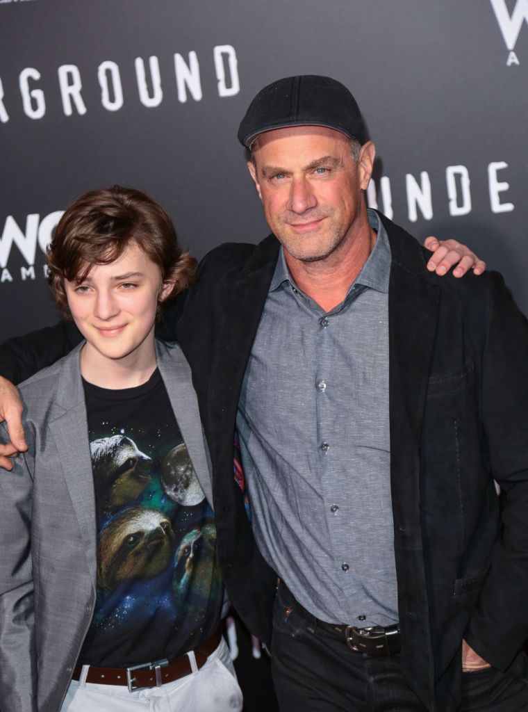 Toby Nichols and Christopher Meloni