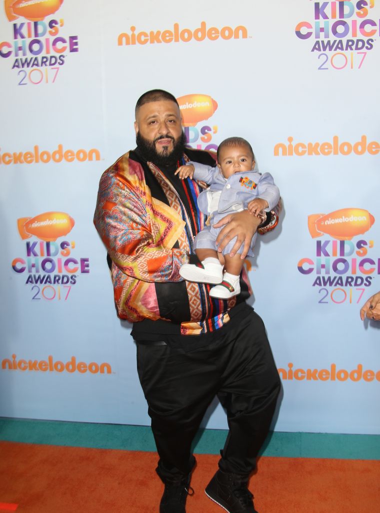 DJ Khaled and his son