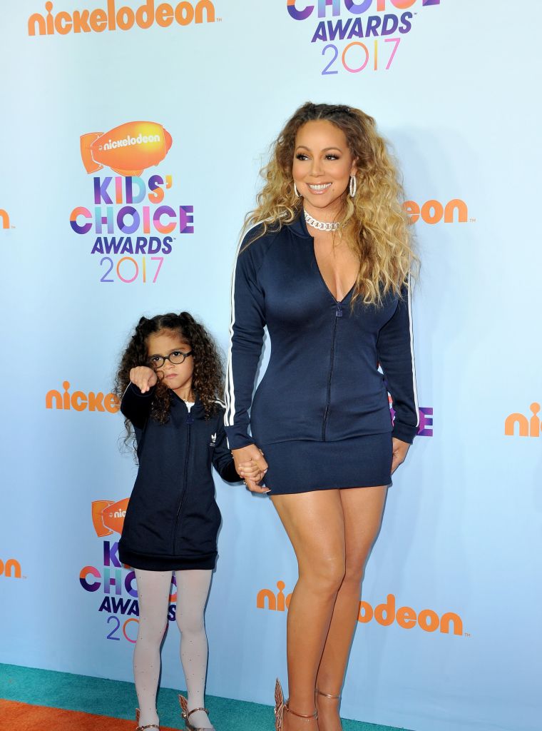 Mariah Carey and her daughter