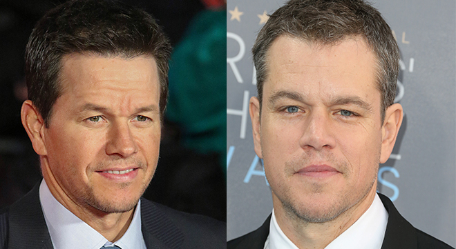 Mark Wahlberg and Matt Damon