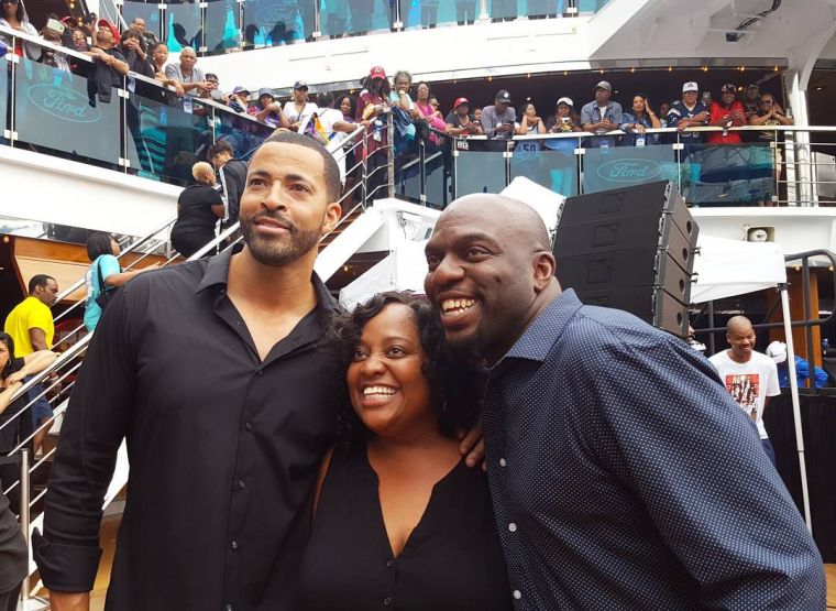 'Queen Sugars''s Timon Kyle Durrett, Sherri Shepherd and 'Queen Sugars''s Omar Dorsey
