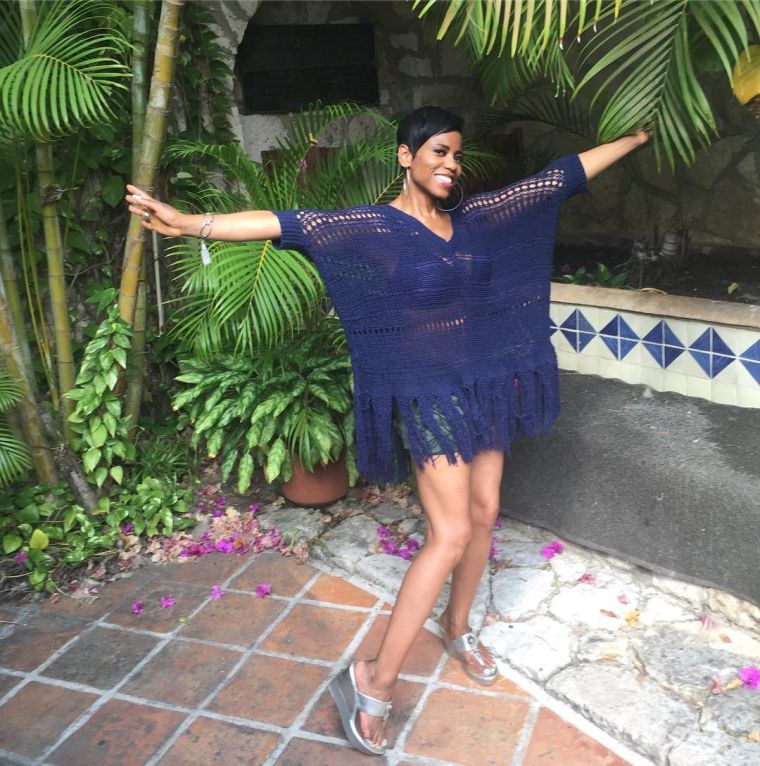 Jacque Reid is enjoying the cruise life.