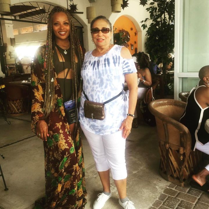 Eva Marceille with Radio One founder Ms. Cathy Hughes