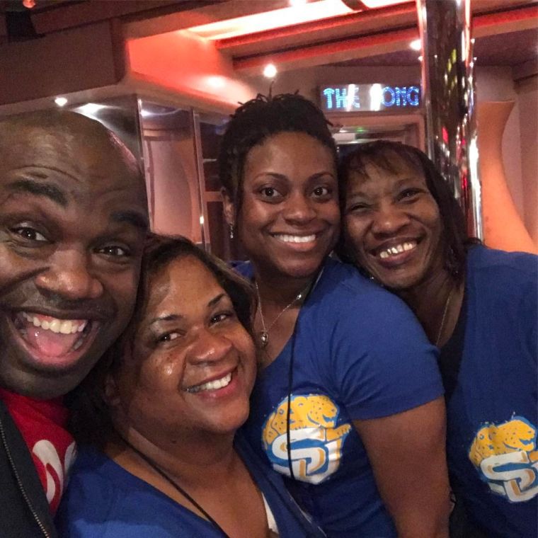 The first Comedians Night gets underway.