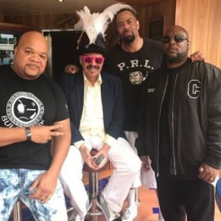 DJ Hurricane, Tom, D.O.C. and MC Ren.