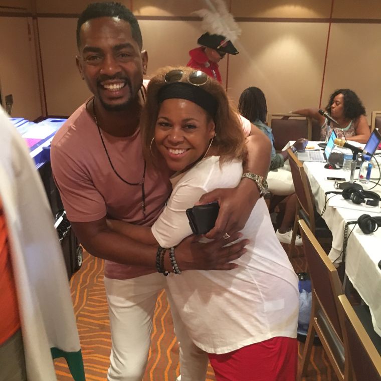 Bill Bellamy and Sybil Wilkes
