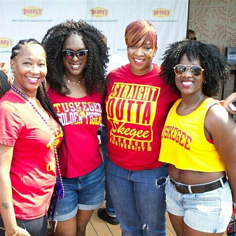 Tuskegee had to be there, of course! It's Tom's alma mater.