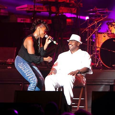 Adina Howard showed up and showed out.