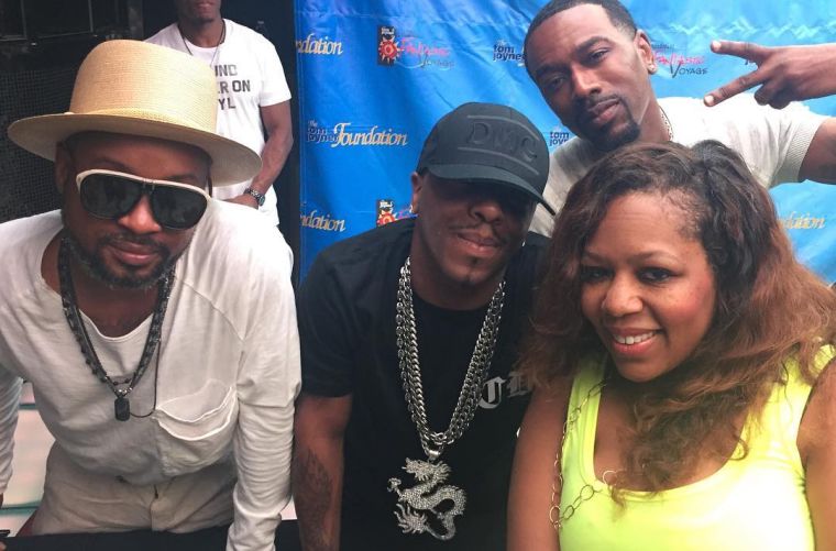 Celebrity dentist Dr. Catrise Austin and Dru Hill
