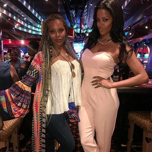 Eva Marceille and Claudia Jordan.