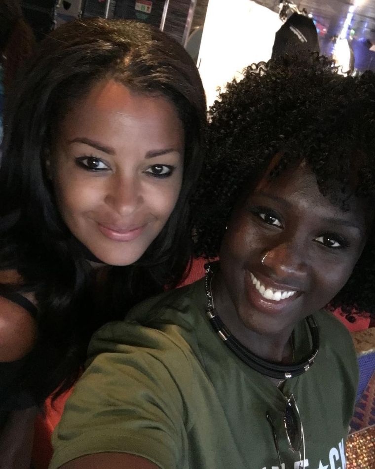 Claudia Jordan is always making new cruise friends.