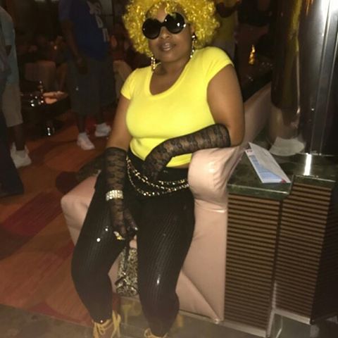 She's Li'l Kim from the "Crush On You" video.