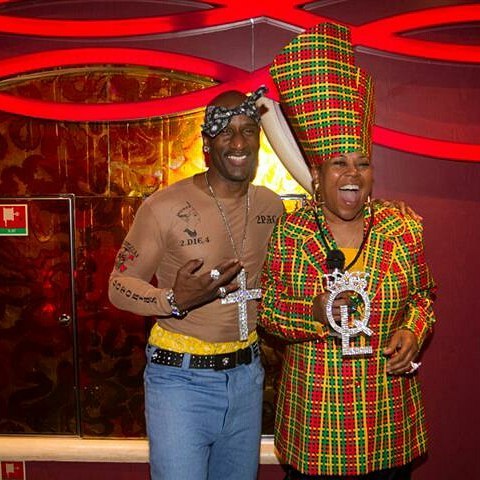 Damon Williams channels Tupac, while Sybil goes for Queen Latifah.