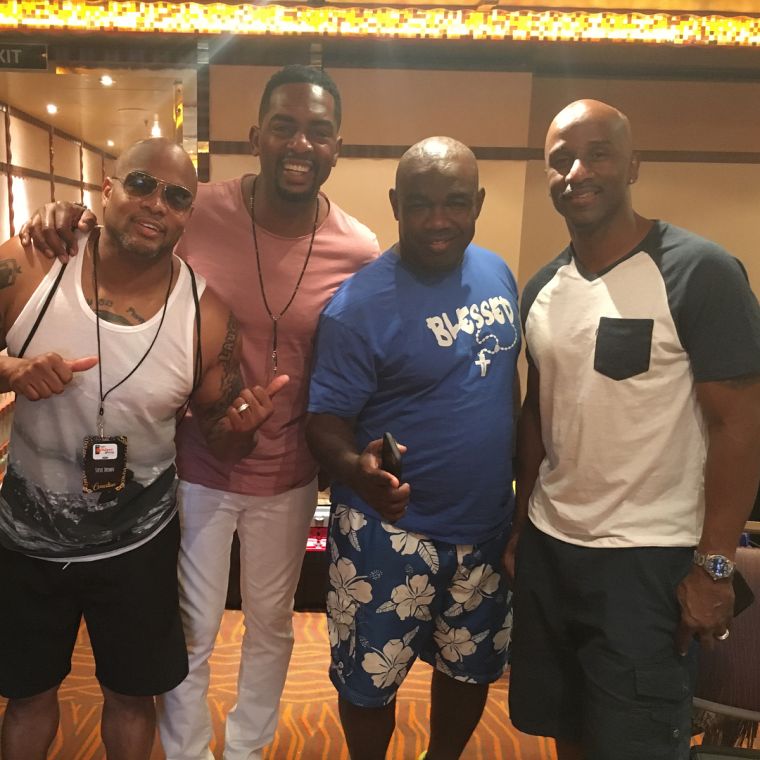 All the funny guys stick together.