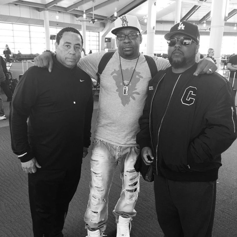 DJ Yella, Bobby Brown and MC Ren
