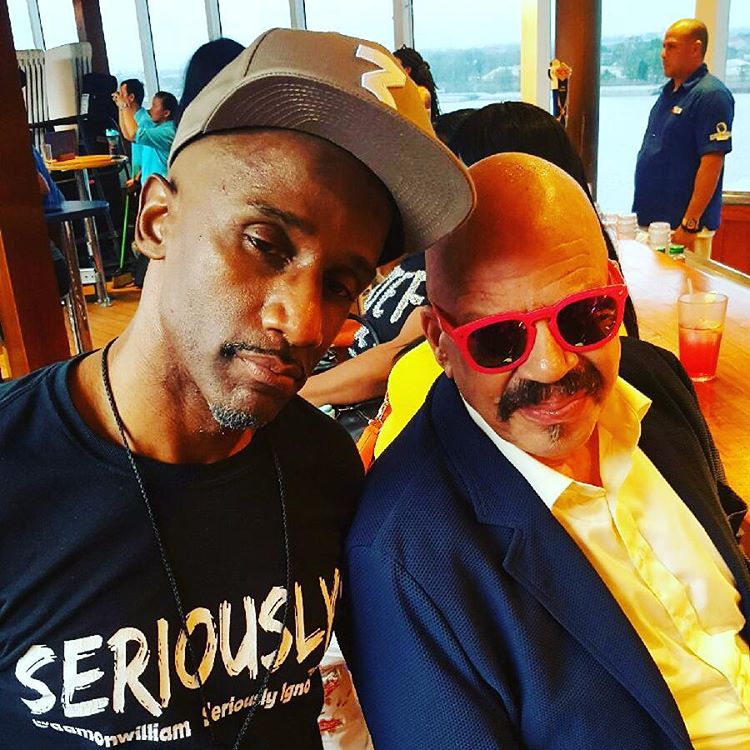 Damon Williams and Tom Joyner