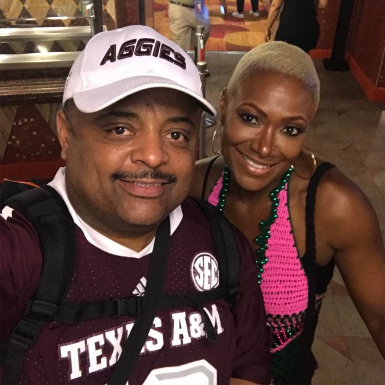 Roland Martin reppin’ the SEC with Jolanda Jones.