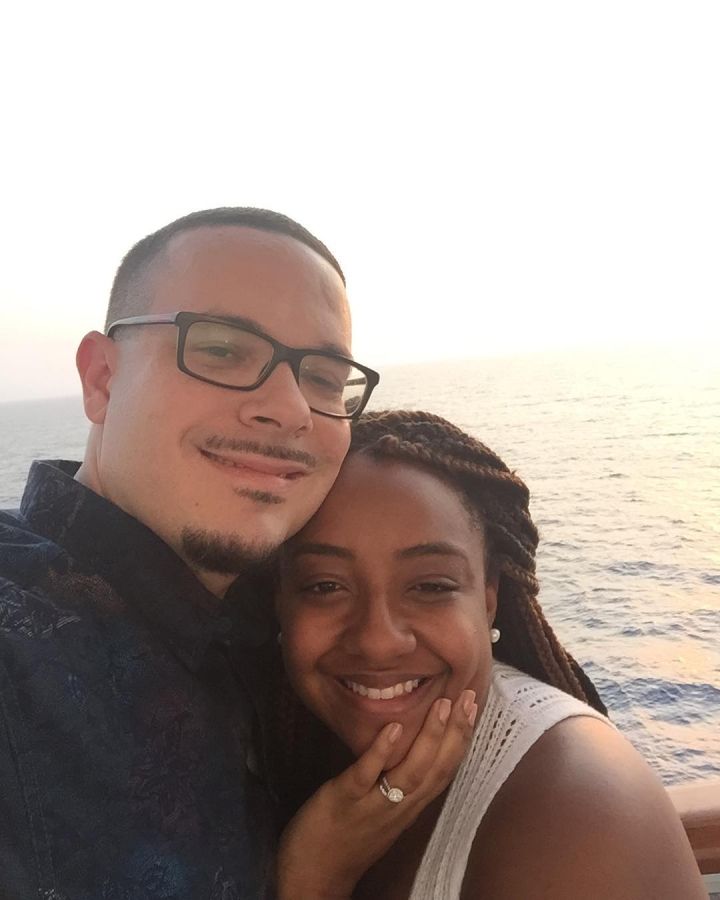 Look who made it on the cruise! Shaun King takes a break from saving the world with his lovely wife.