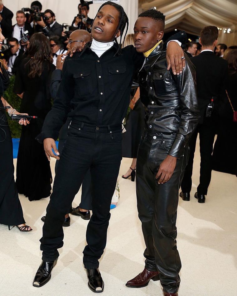 A$AP Rocky and Ashton Sanders